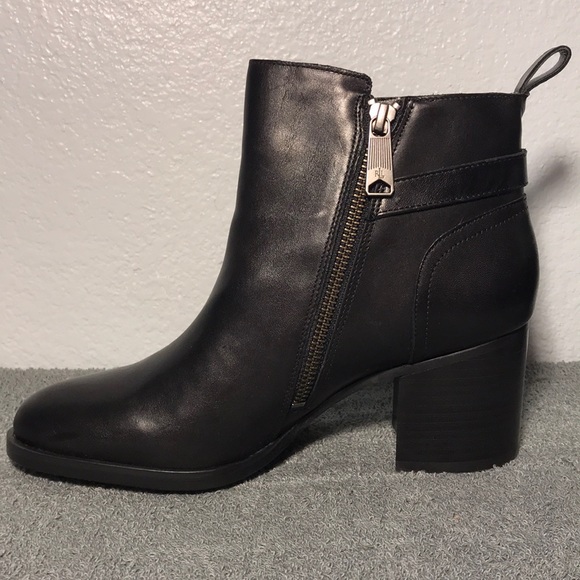 Ralph Lauren Genna Leather Ankle Booties 7B - Picture 5 of 8